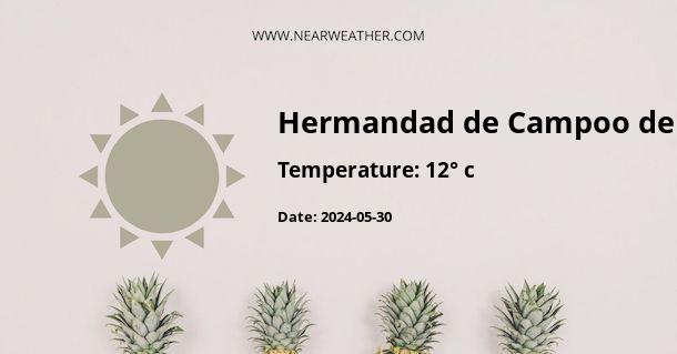 Weather in Hermandad de Campoo de Suso