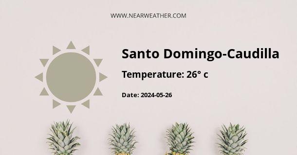 Weather in Santo Domingo-Caudilla