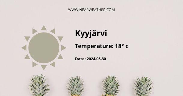 Weather in Kyyjärvi