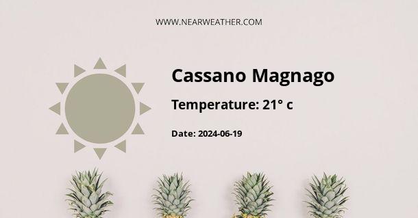 Weather in Cassano Magnago