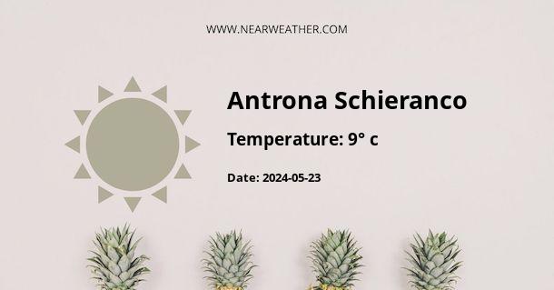 Weather in Antrona Schieranco