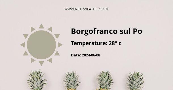Weather in Borgofranco sul Po