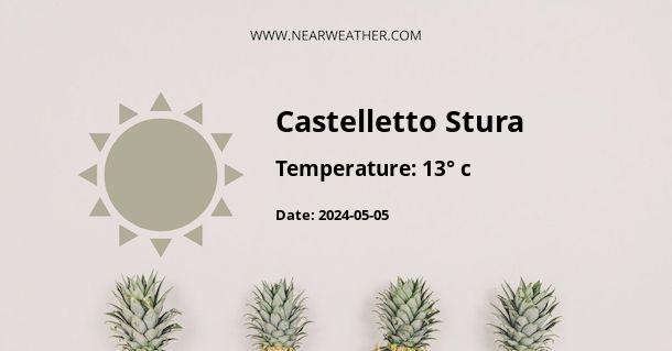Weather in Castelletto Stura