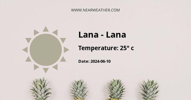 Weather in Lana - Lana
