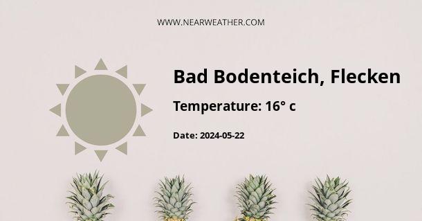 Weather in Bad Bodenteich, Flecken