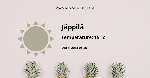 Weather in Jäppilä