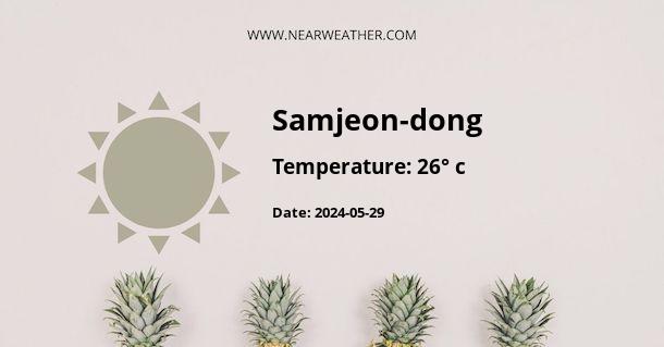 Weather in Samjeon-dong