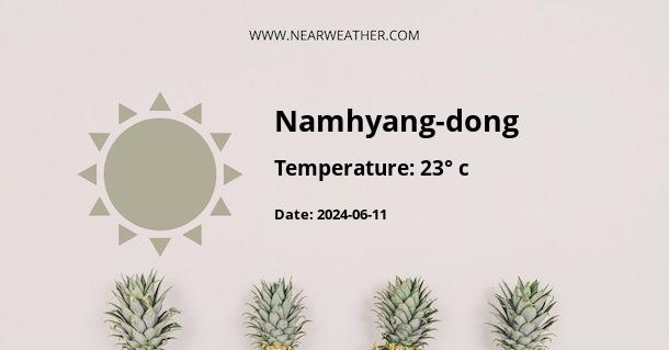 Weather in Namhyang-dong