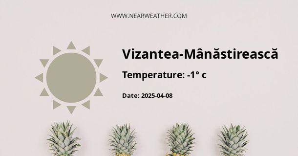 Weather in Vizantea-Mânăstirească