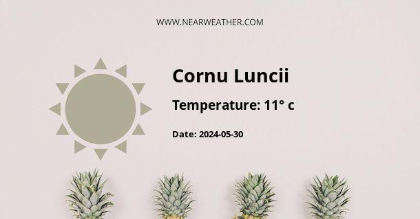 Weather in Cornu Luncii