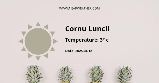 Weather in Cornu Luncii