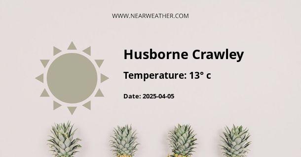 Weather in Husborne Crawley