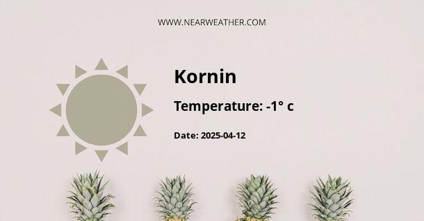 Weather in Kornin