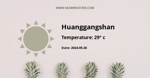Weather in Huanggangshan