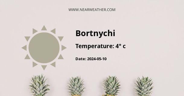 Weather in Bortnychi