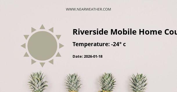 Weather in Riverside Mobile Home Court