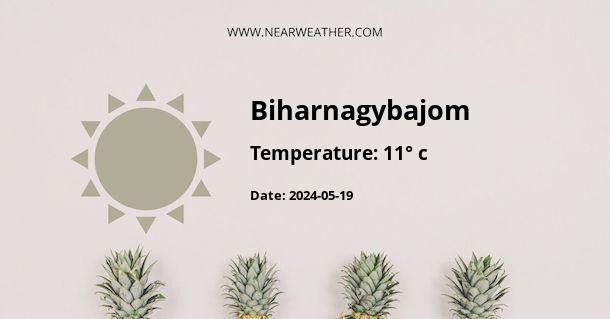 Weather in Biharnagybajom