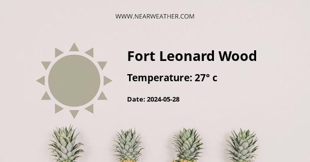 Weather in Fort Leonard Wood