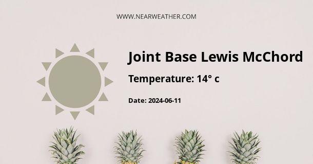 Weather in Joint Base Lewis McChord