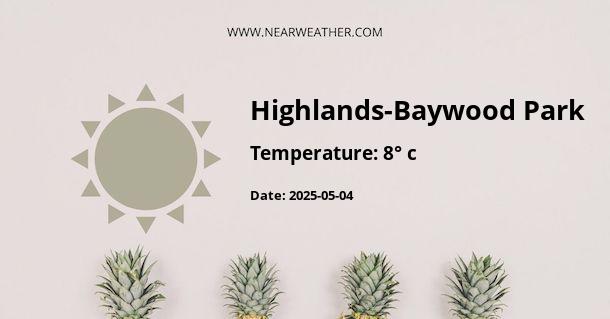 Weather in Highlands-Baywood Park