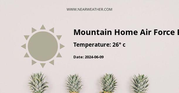 Weather in Mountain Home Air Force Base