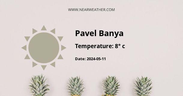 Weather in Pavel Banya