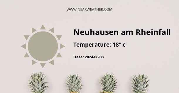 Weather in Neuhausen am Rheinfall