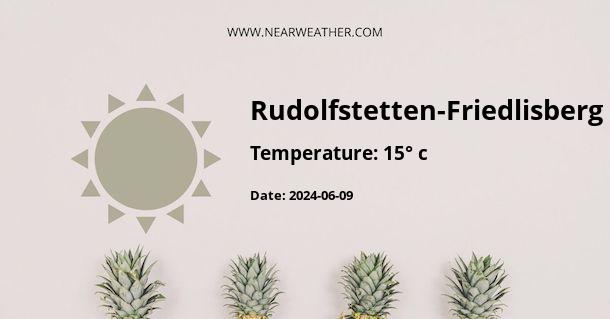 Weather in Rudolfstetten-Friedlisberg