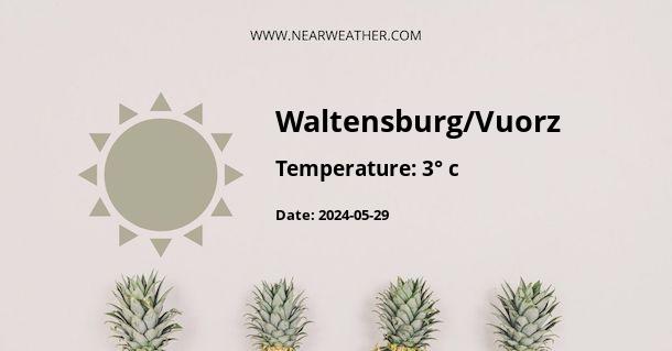 Weather in Waltensburg/Vuorz