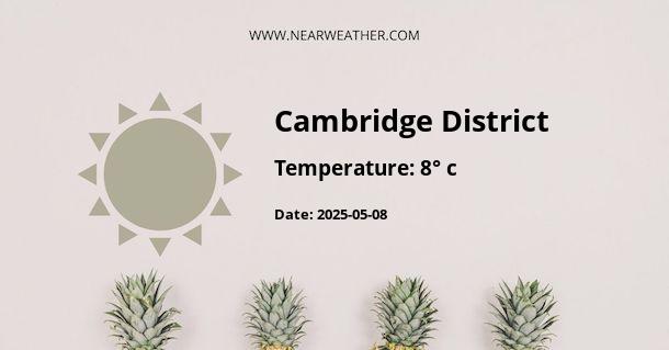 Weather in Cambridge District