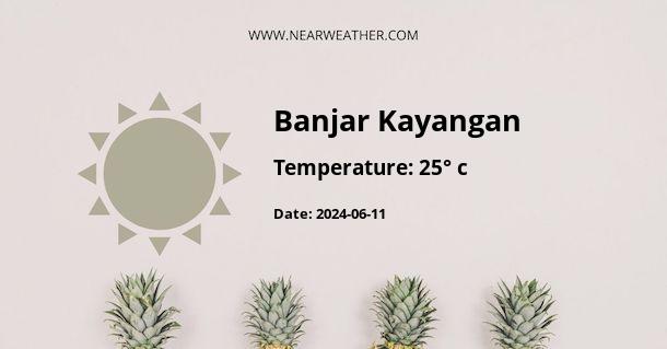 Weather in Banjar Kayangan
