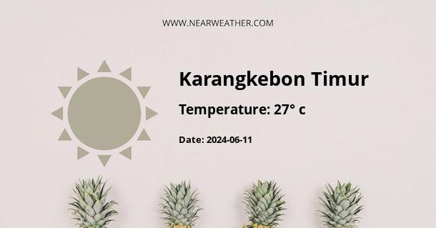 Weather in Karangkebon Timur