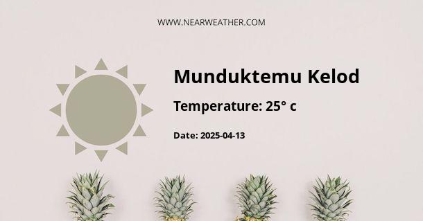 Weather in Munduktemu Kelod