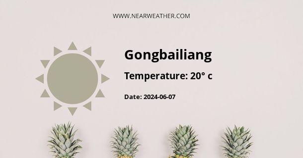 Weather in Gongbailiang
