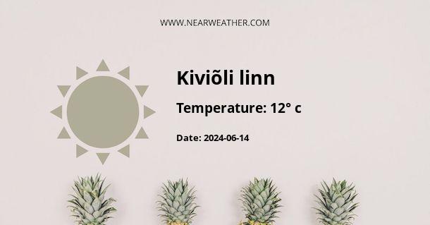 Weather in Kiviõli linn