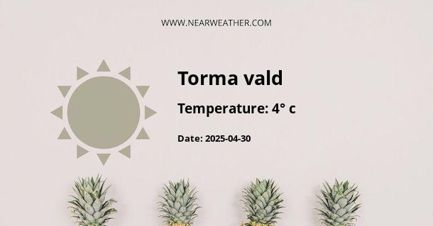 Weather in Torma vald