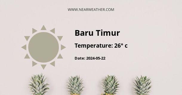 Weather in Baru Timur