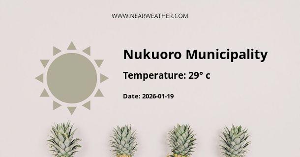 Weather in Nukuoro Municipality