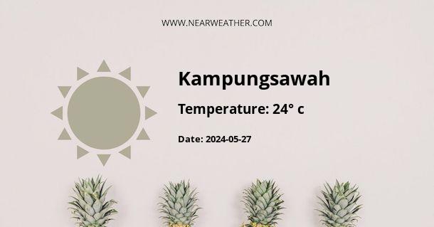 Weather in Kampungsawah