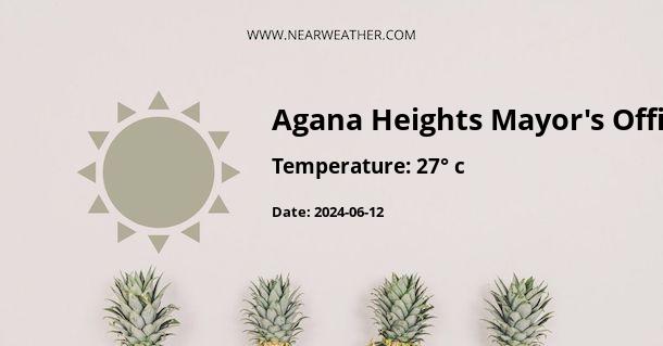 Weather in Agana Heights Mayor's Office