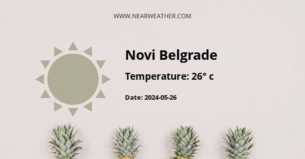 Weather in Novi Belgrade