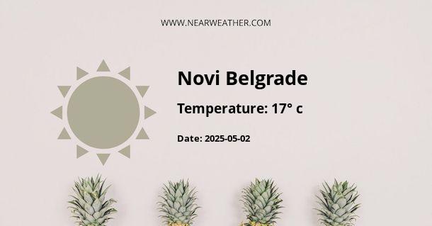 Weather in Novi Belgrade