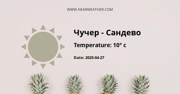 Weather in Чучер - Сандево