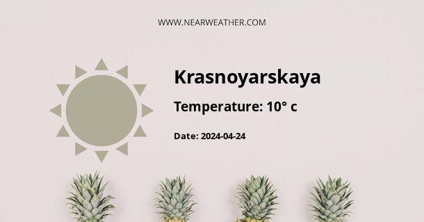 Weather in Krasnoyarskaya