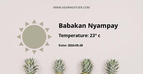 Weather in Babakan Nyampay