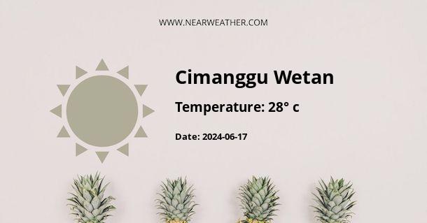 Weather in Cimanggu Wetan