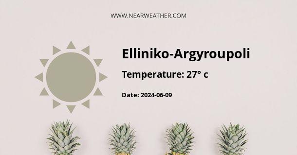 Weather in Elliniko-Argyroupoli