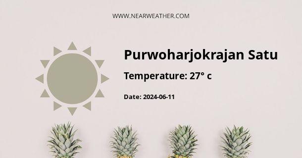Weather in Purwoharjokrajan Satu