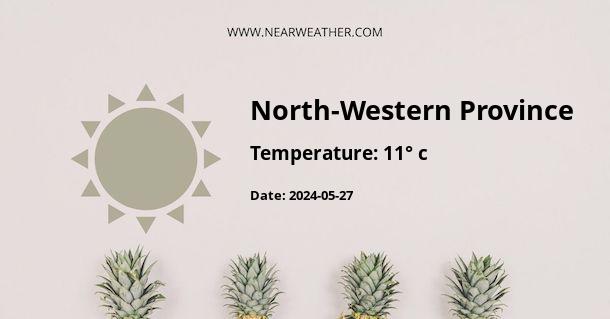 Weather in North-Western Province
